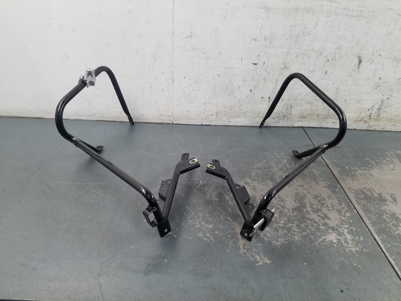 2012 09 - 13 Harley Davidson CVO Street GlideBlack Saddle Bag Bars#1766 V4
