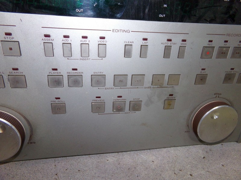 JVC RM-88U Automatic Editing Control Unit 07650780 *FREE SHIPPING*