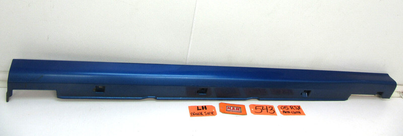 MOLDING ROCKER PANEL DRIVER SIDE SKIRT BLUE COVER CAP LH 02-06 ACURA RSX TYPE-S