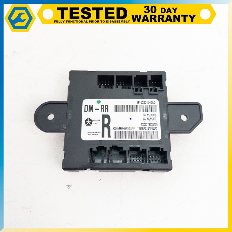 14-24 MASERATI GHIBLI QUATTROPORTE REAR RIGHT DOOR CONTROL MODULE UNIT OEM