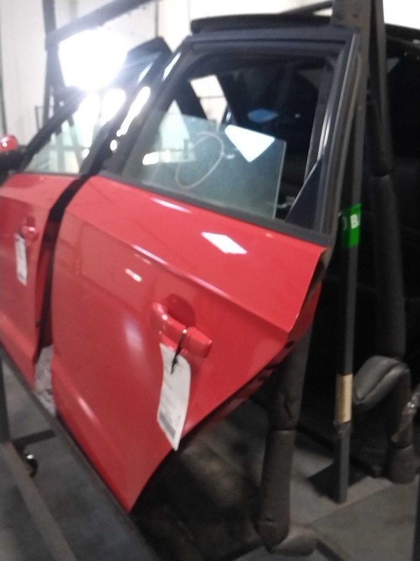 Audi A3 2016 Left Rear Door RED 551024 6020