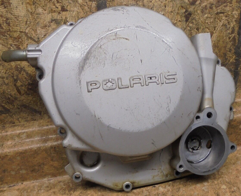 2003 Polaris Predator 500 ATV Engine Clutch Plates Cover Panel Case Motor Casing