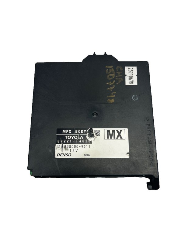 Toyota CHR multiplex control 2018 MPX module unit assy OEM 89221F4020