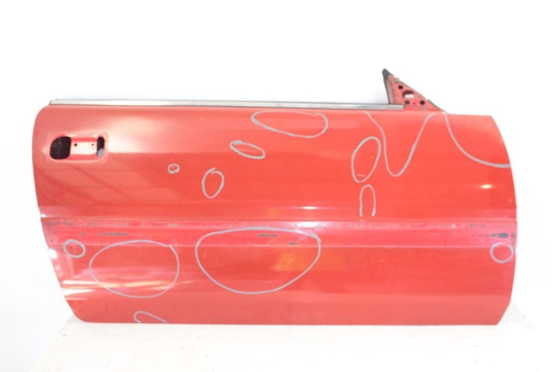 84-89 Nissan 300ZX Z31 Red Passenger Right Front Door Shell Assembly