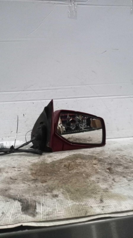 2007 Cadillac SRX Right Door Mirror Red OEM Used 389860 188K Miles