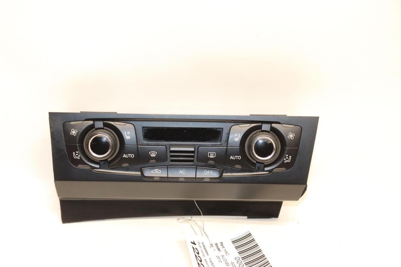 2008-2013 AUDI S5 A/C HEATED SPORT SEAT CLIMATE TEMPERATURE CONTROL PANEL OEM