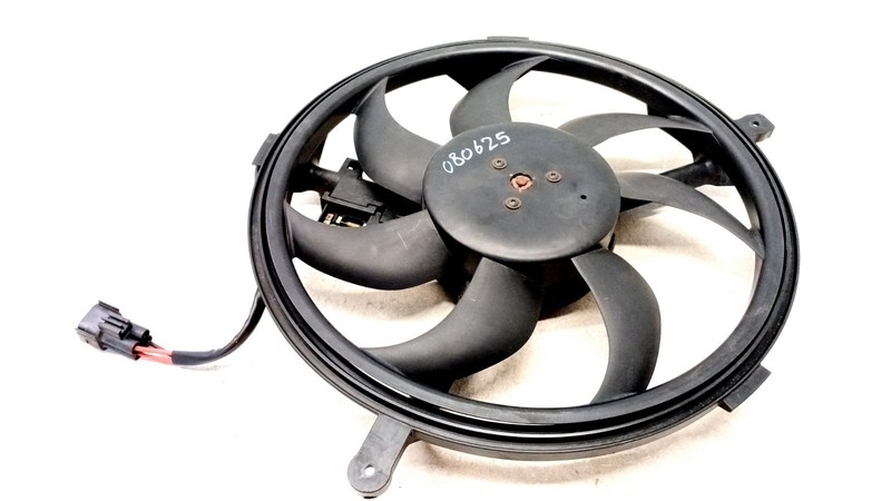 07-16 MINI COOPER S R56 R57 R60 COOLING FAN BLADE SHROUD WITH MOTOR OEM 080625