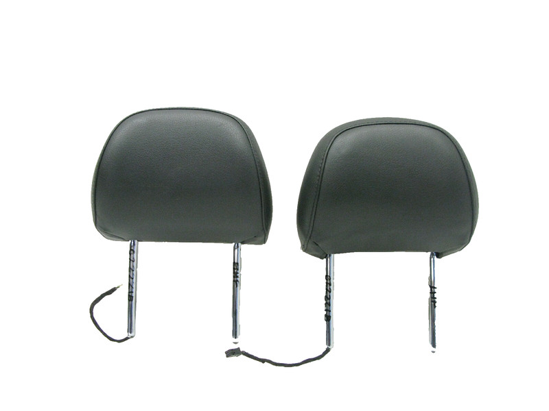 08-16 AUDI 8T A5 S5 COUPE FRONT RIGHT AND LEFT HEAD REST HEADREST SET 022221B