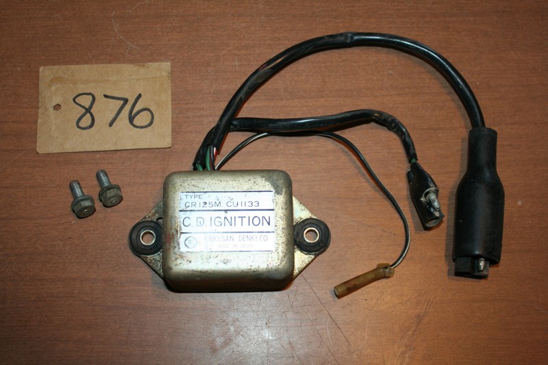 1977 Honda CR 125M Elisinore Ignition CDI Box Igniter Box OEM 77