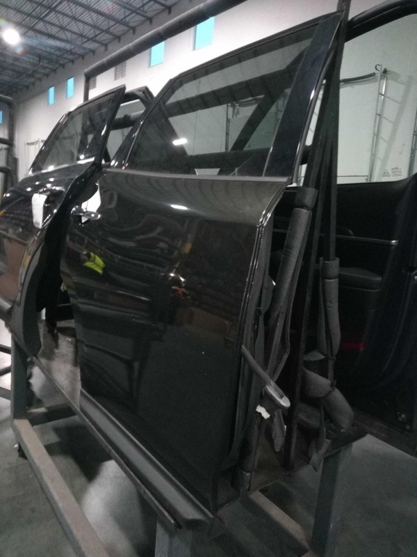 2017 Nissan Pathfinder Rear Right Door Black 391367 Used 109k Miles