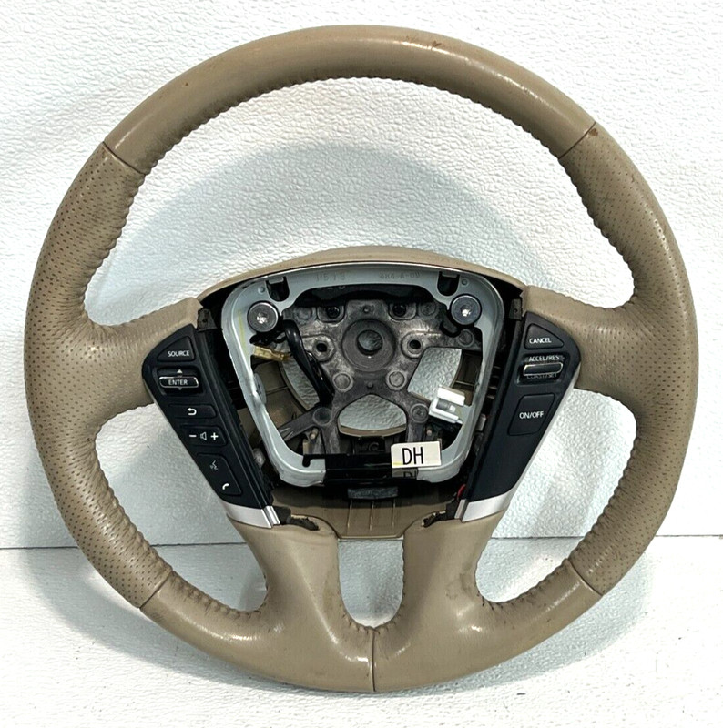 2007- 2012 Nissan Murano Steering wheel w/Controls TAN OEM