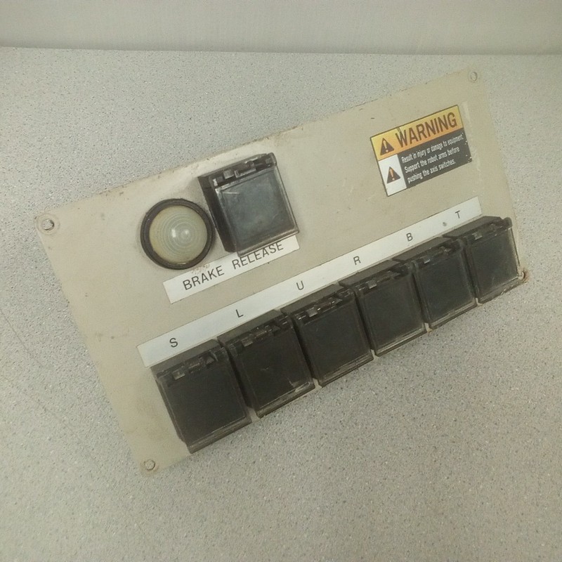 Motoman Brake Release Panel, Pilot Light DR22D0L