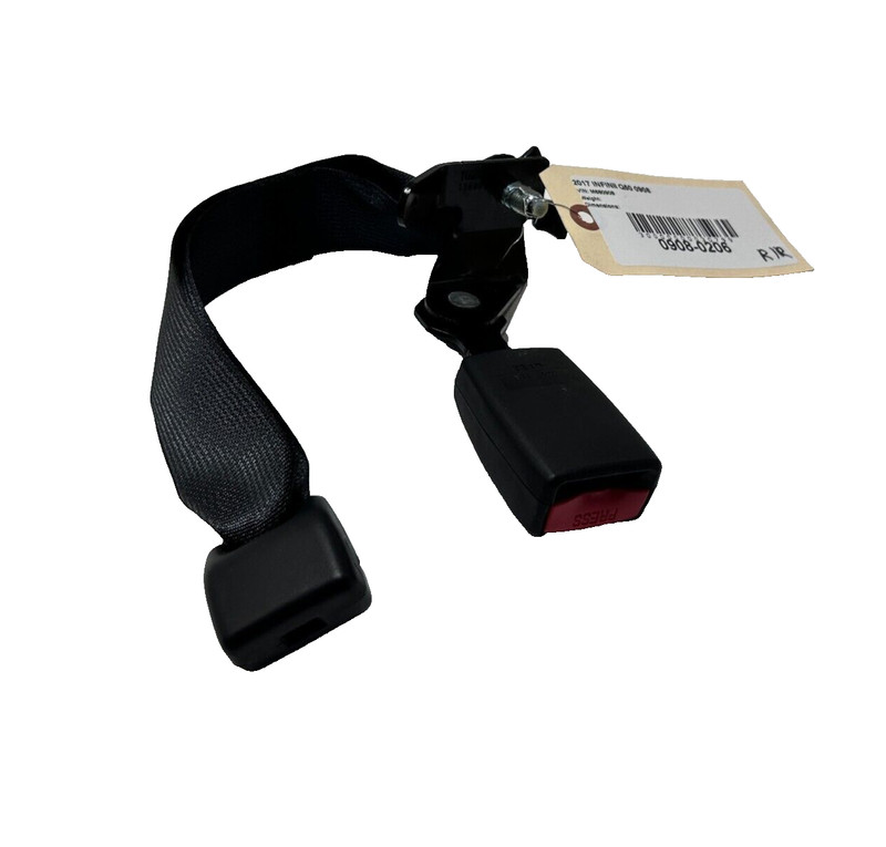 INFINITI Q50 2014-2017 REAR RIGHT & CENTER SIDE SEAT BELT SEATBELT BUCKLE OEM