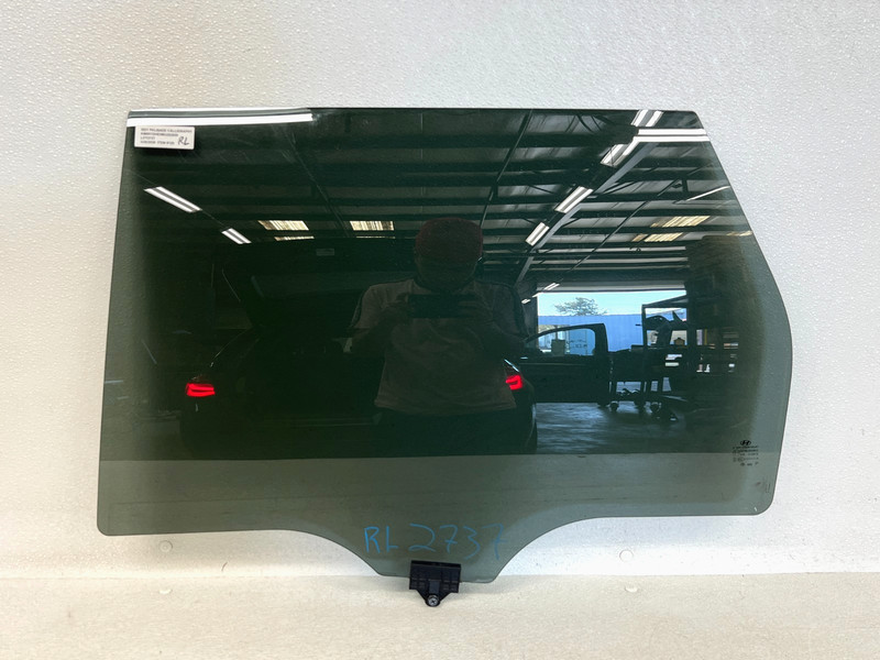 ⭐2020-2022 HYUNDAI PALISADE REAR LEFT DRIVER DOOR WINDOW GLASS OEM LOT2737