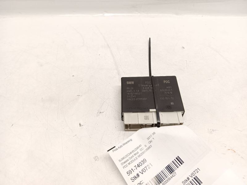 15-18 BMW X5 X6 Park Assist Control Module PDC Unit 66206836883