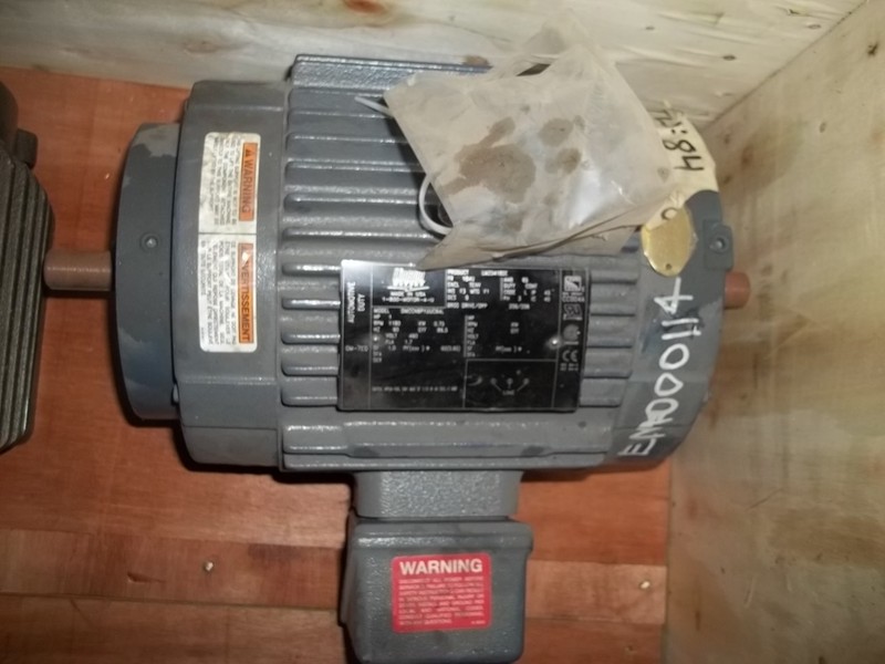 Lincoln Electric DMCCN6P1WC64L 1 HP Motor 1180 RPM 3-Phase