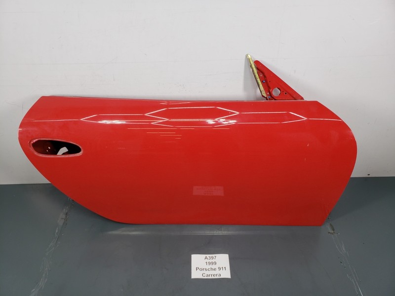 ✅ 97-05 OEM Porsche Carrera 911 996 986 Front Right Passenger Door Shell Red *