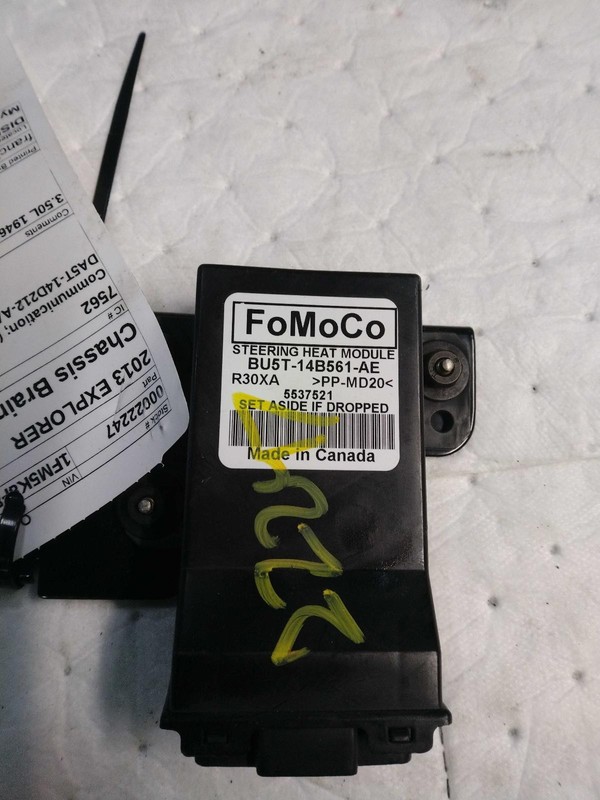2013 Ford Explorer Telematics Interface Module OEM White 194K Miles NJ25-22247