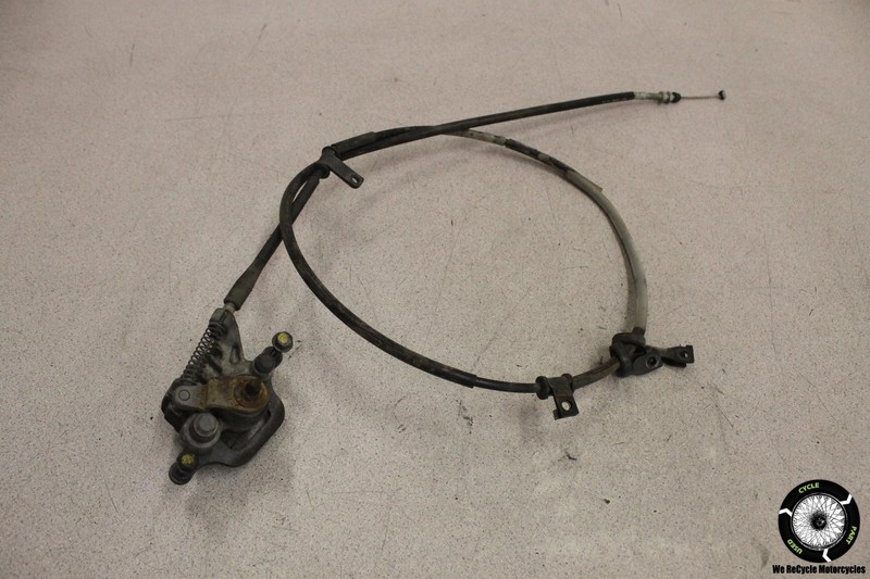 2002 Honda Silver Wing 600 FSC600 REAR BACK PARK PARKING BRAKE CALIPER W CABLE