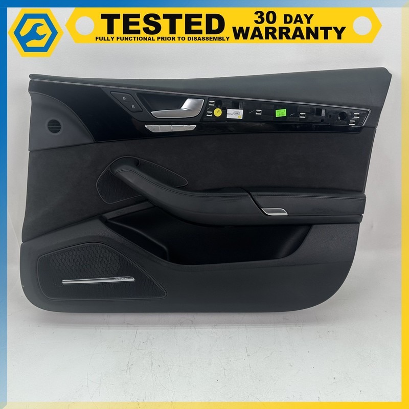 11-18 Audi S8 A8 Quattro FRONT RIGHT PASSENGER SIDE INTERIOR DOOR PANEL TRIM OEM