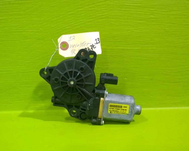 12 13 14 15 16 17 VELOSTER PASSENGER RIGHT WINDOW MOTOR OEM 3676-23