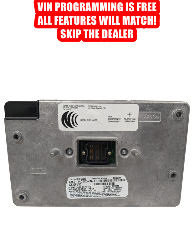 12 - 15 Ford OEM Sync 2 II APIM Receiver Module With NAVIGATION DM5T-14F239-AN