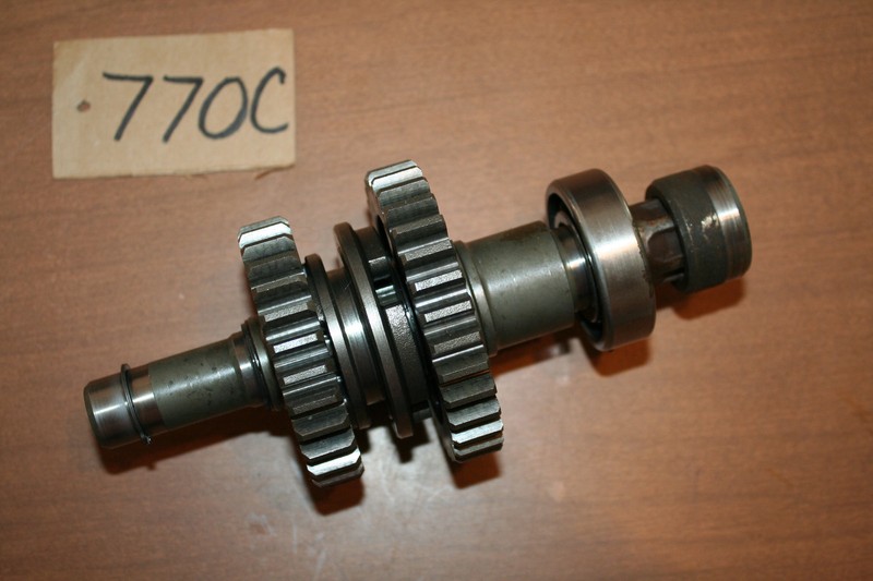 1989 Yamaha YFM 350 Warrior Raptor Transmission Reverse Shaft Gear Cluster 89