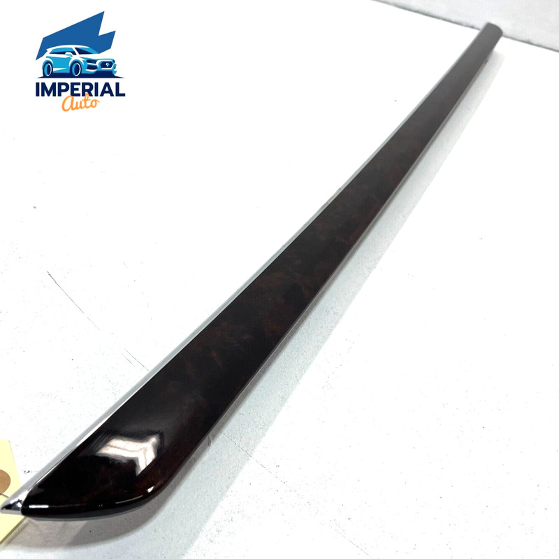 Mercedes W221 S600 Rear Left Driver Door Panel Wood Trim Molding OEM 2007-2009