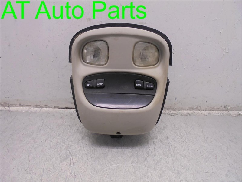 99 00 01 02 03 04 JEEP GRAND CHEROKEE ROOF OVERHEAD CONSOLE OEM 0SF621K5AA