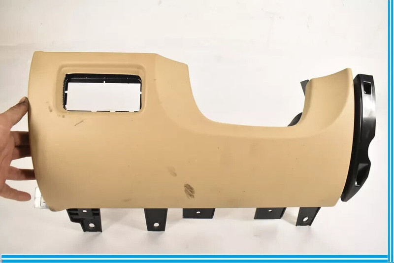 10-19 Jaguar XJ XJL X351 Dash Steering Column Knee Panel Trim Beige OEM