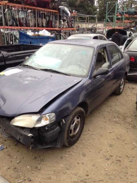 Passenger Right Side View Mirror Manual Fits 98-02 COROLLA 38095