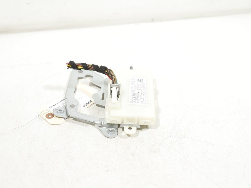 2015-2018 Mercedes C300 W205 Keyless Go Entry Control Module Unit & Bracket OEM