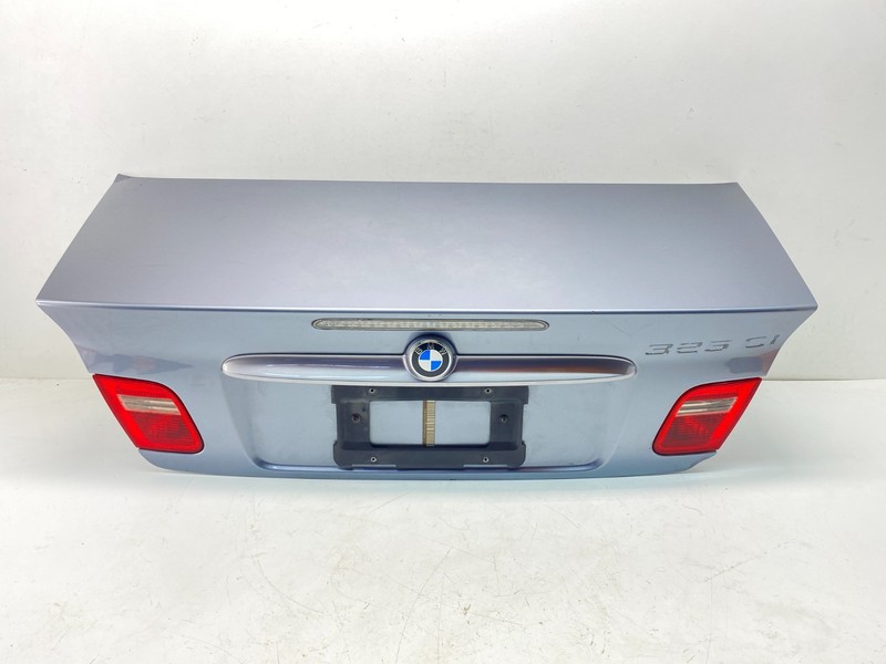 00-06 BMW E46 325 330 M3 CV Rear Trunk Lid Shell Cover Panel Complete Gray OEM✅