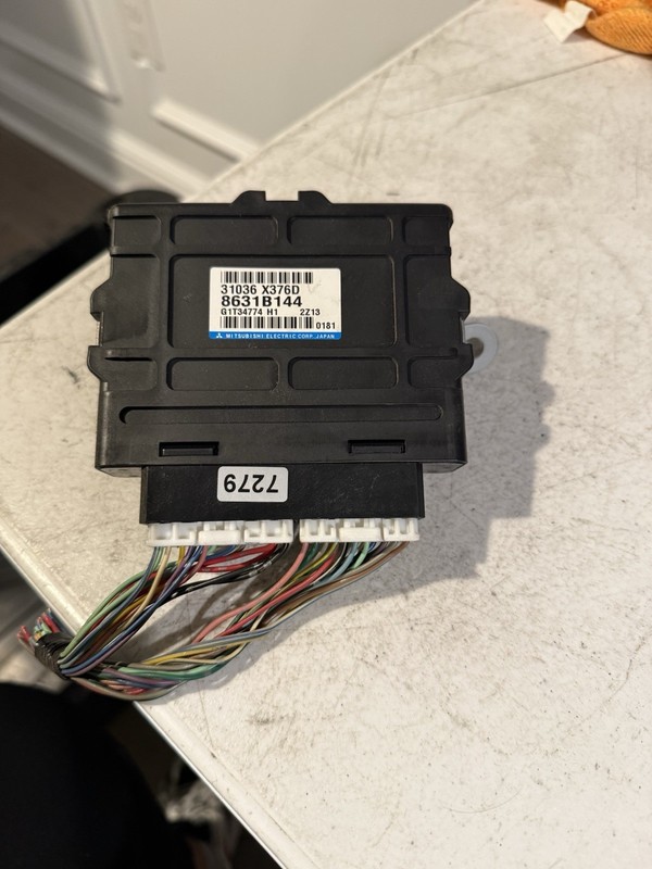 12-15 LANCER 2.0L TCM TRANSMISSION CONTROL MODULE 8631b144