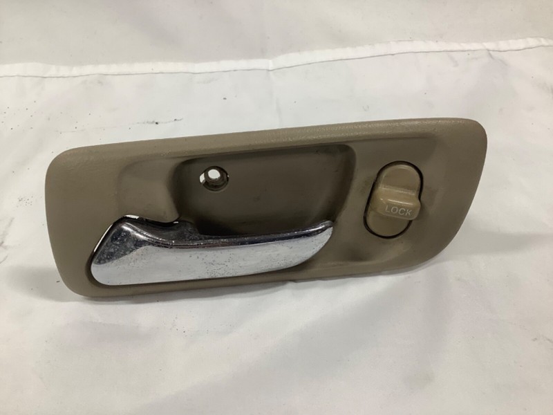 99-04 Odyssey Left DriverFront inside door handle Beige used OEM