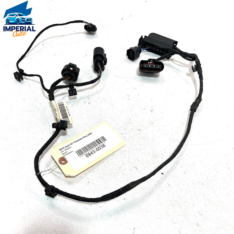 AUDI Q7 PREMIUM 2017-2019 3.0L FUEL GAS TANK PUMP WIRE WIRING HARNESS CABLE OEM