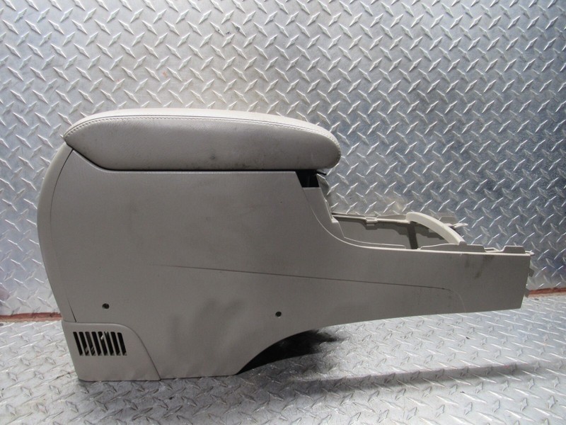 2005 TOYOTA CAMRY CENTER CONSOLE ARMREST LID STORAGE LEATHER GRAY
