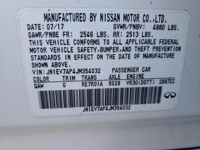 Used ABS Pump and Motor Assembly fits: 2018 Infiniti Q50 assembly 3.0L RWD w/ada