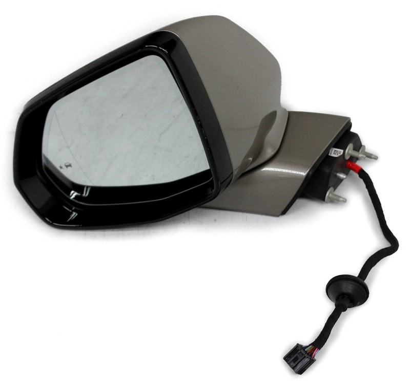 Non-US Market OEM Left Side Mirror For Cadillac XT6 Luxury, Premium Luxury Latte
