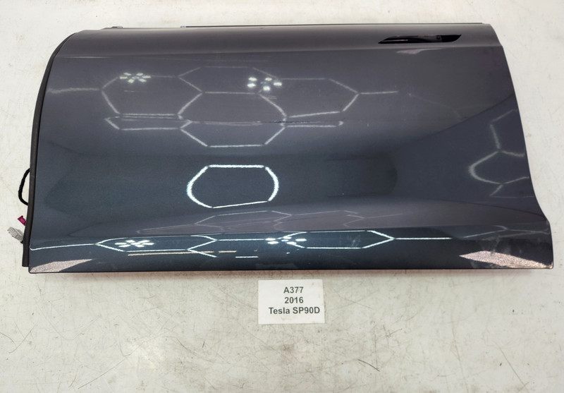 ✅ 16-20 OEM Tesla Model S Front Left Driver Side Door Shell Panel Gray PMNG