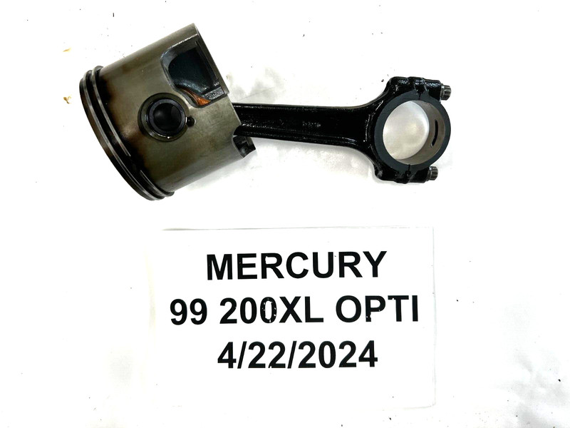 Mercury Outboard 200 225 Optimax STARBOARD PISTON & ROD 856938A2 FRESHWATER!