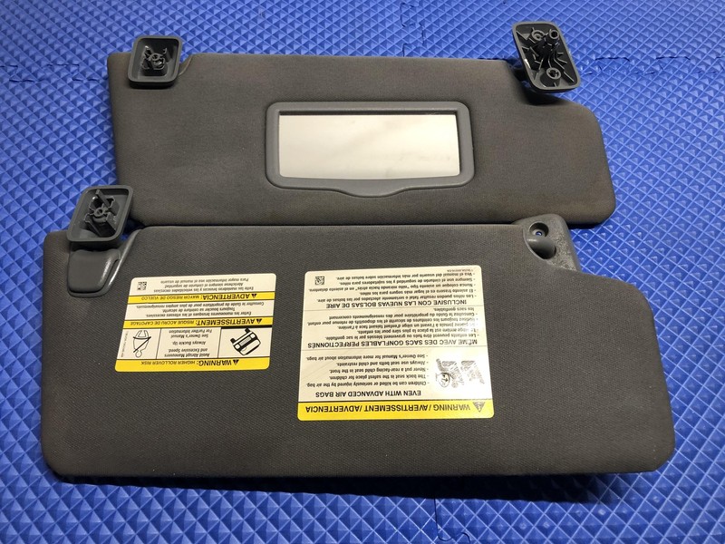 10-14 FORD F-150 F150 Set Of Driver Passenger Side Sun visor Sunvisor NICE