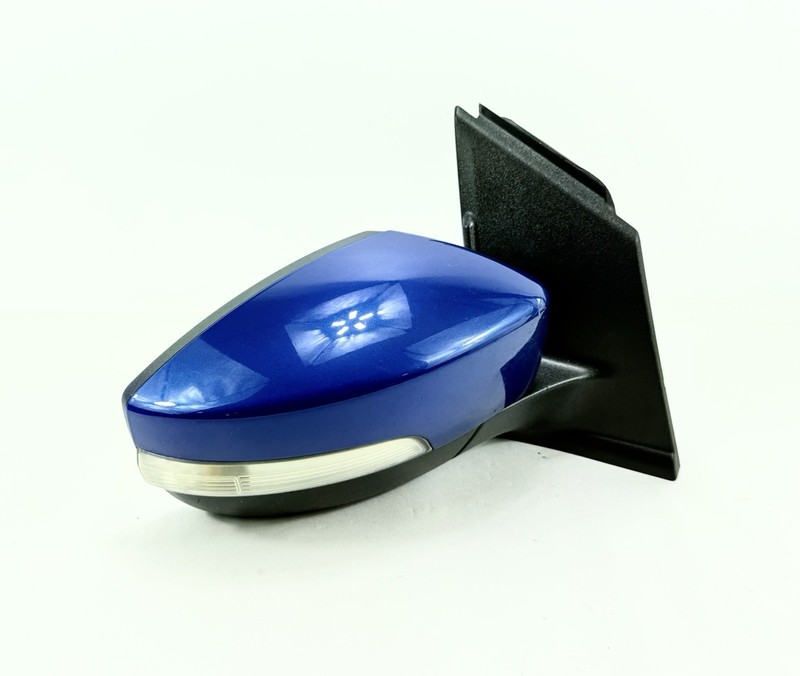 2017-2019 Ford Escape Right RH Passenger Side Mirror Blind Spot *Blue 14-Pin OEM
