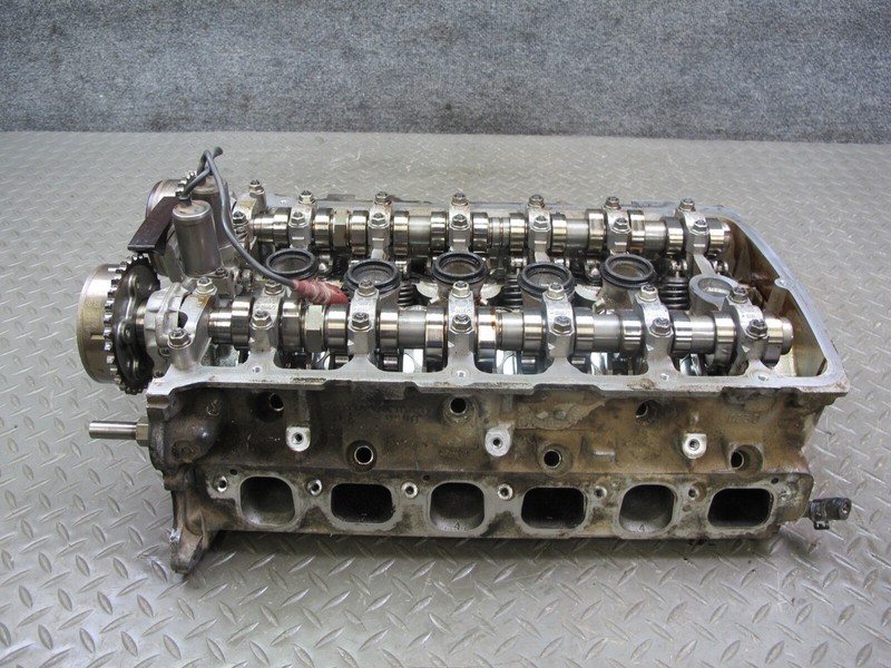 03-10 BENTLEY CONTINENTAL GTC GT 6.0L ENGINE LEFT CYLINDER HEAD W CAMSHAFTS 37k