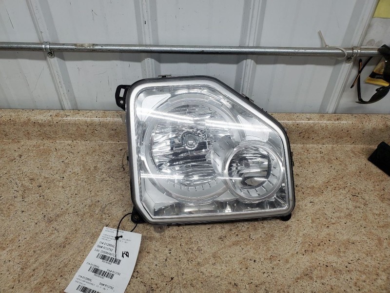 Driver Headlight LHD Chrome Bezel With Fog Lamps Fits 08-12 LIBERTY 304262