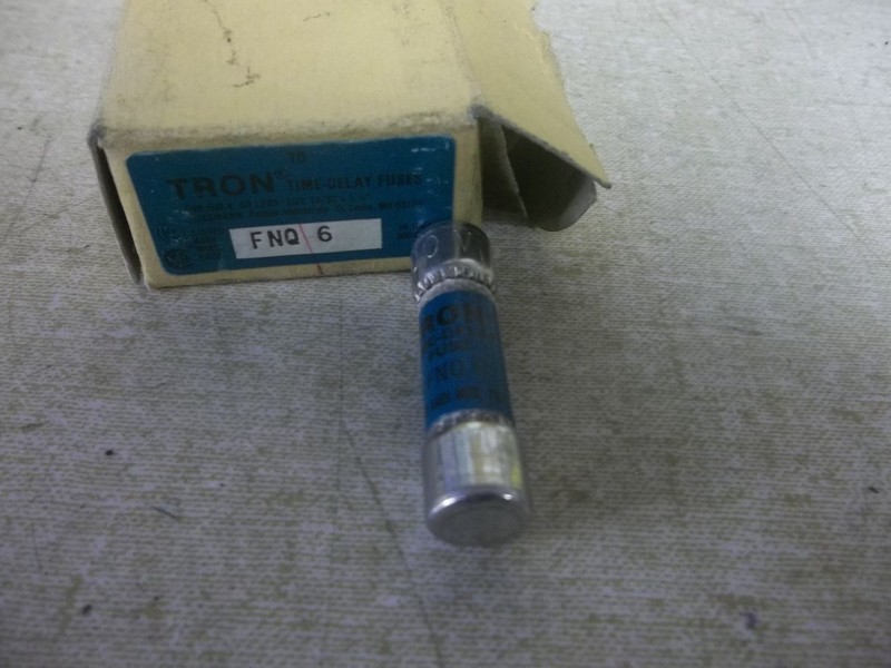 NEW Tron FNQ-6 Lot of 10 6A 6-Amp NOS Fuses *FREE SHIPPING*
