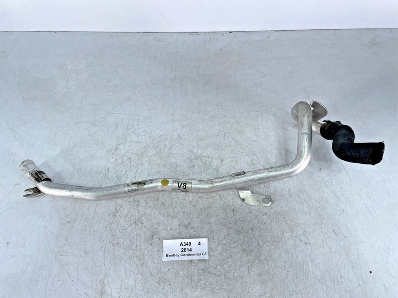 ✅ 2013-2017 OEM Bentley Continental GT 4.0L Water Coolant Pipe Hose Line