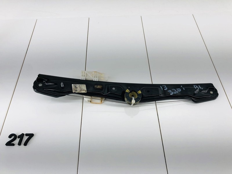 13-18 BMW 320I F30 REAR LEFT DRIVER SIDE DOOR WINDOW REGULATOR OEM