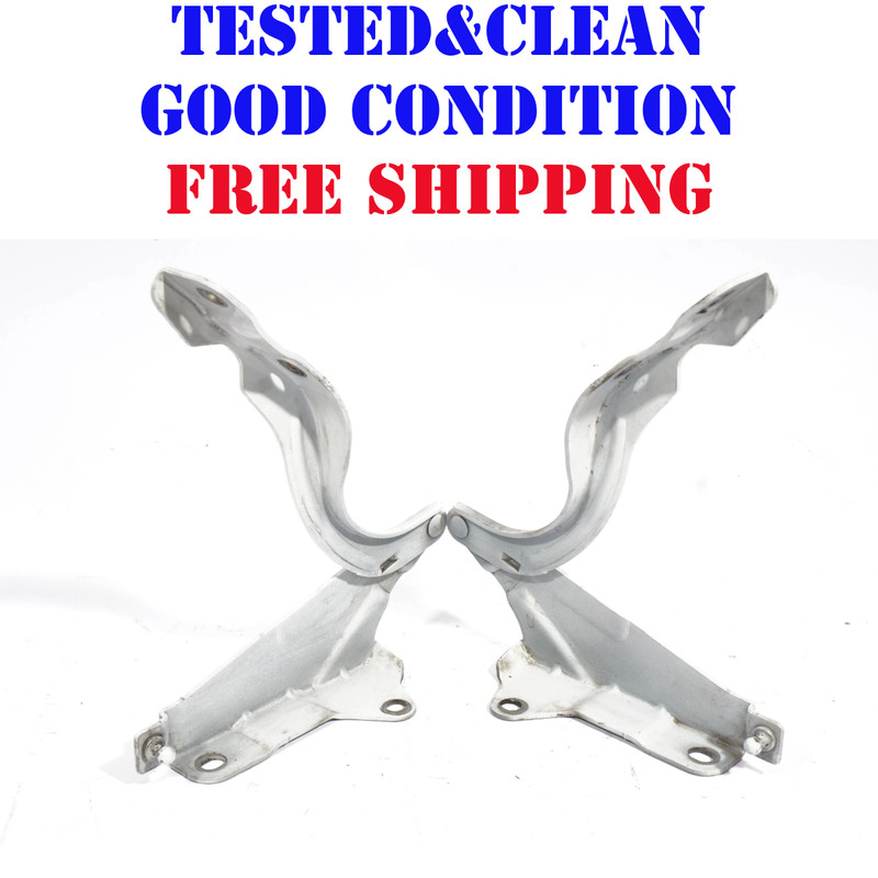 11-2014 HYUNDAI SONATA HOOD HINGE LEFT & RIGHT SET OF 2 OEM