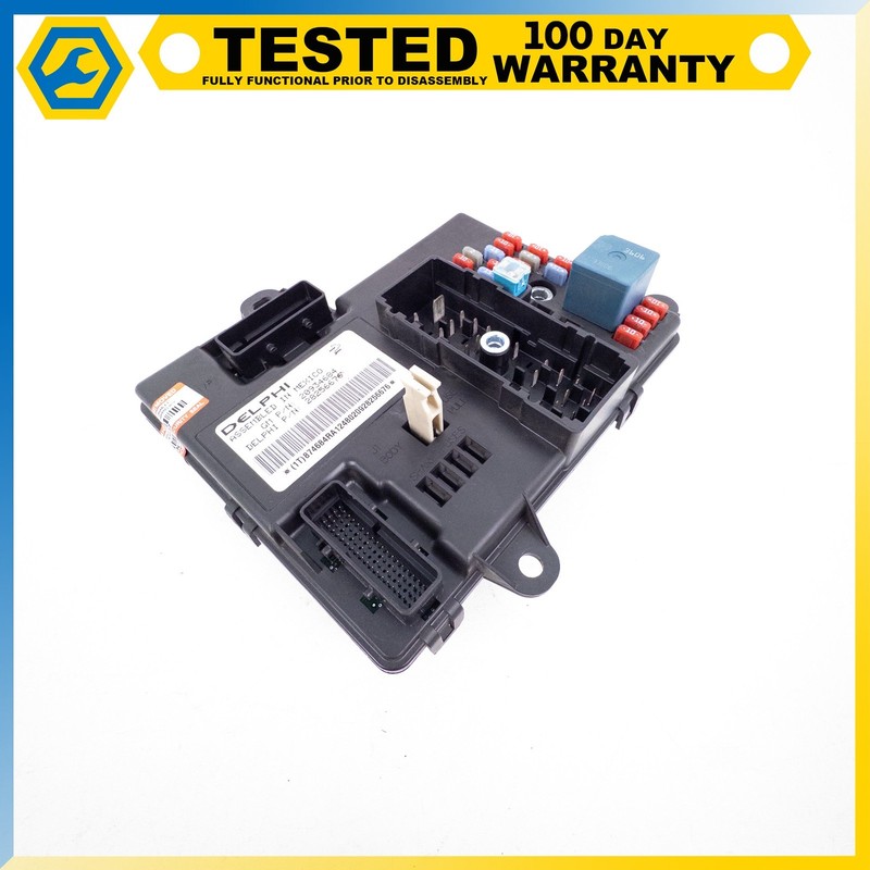 08-13 CHEVROLET CORVETTE C6 BODY CONTROL MODULE FUSE BOX OEM